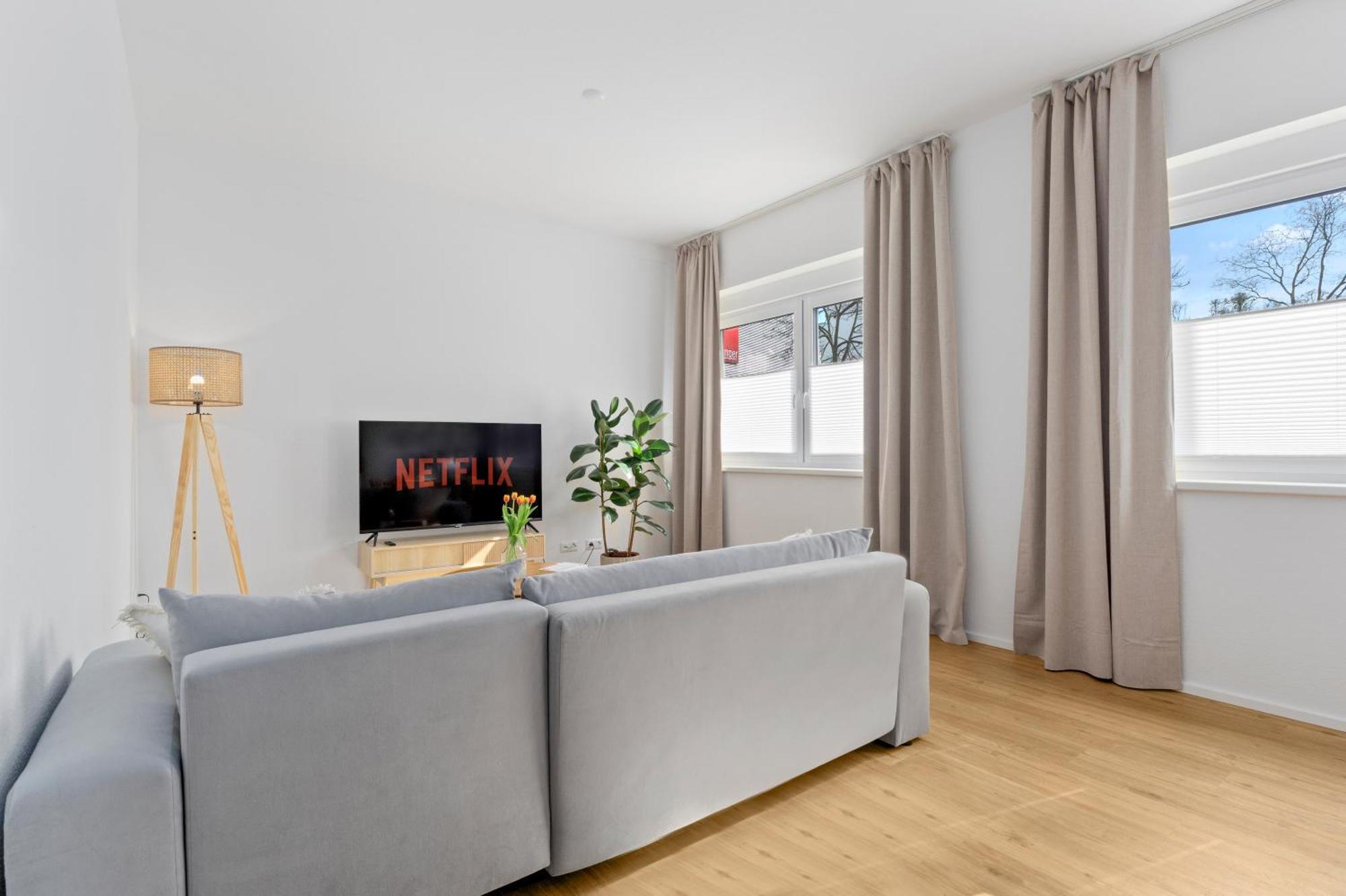 Charmante Design-Apartments In Top Lage - Naehe Altstadt - Parkplaetze - Netflix 巴特克罗伊茨纳赫 外观 照片