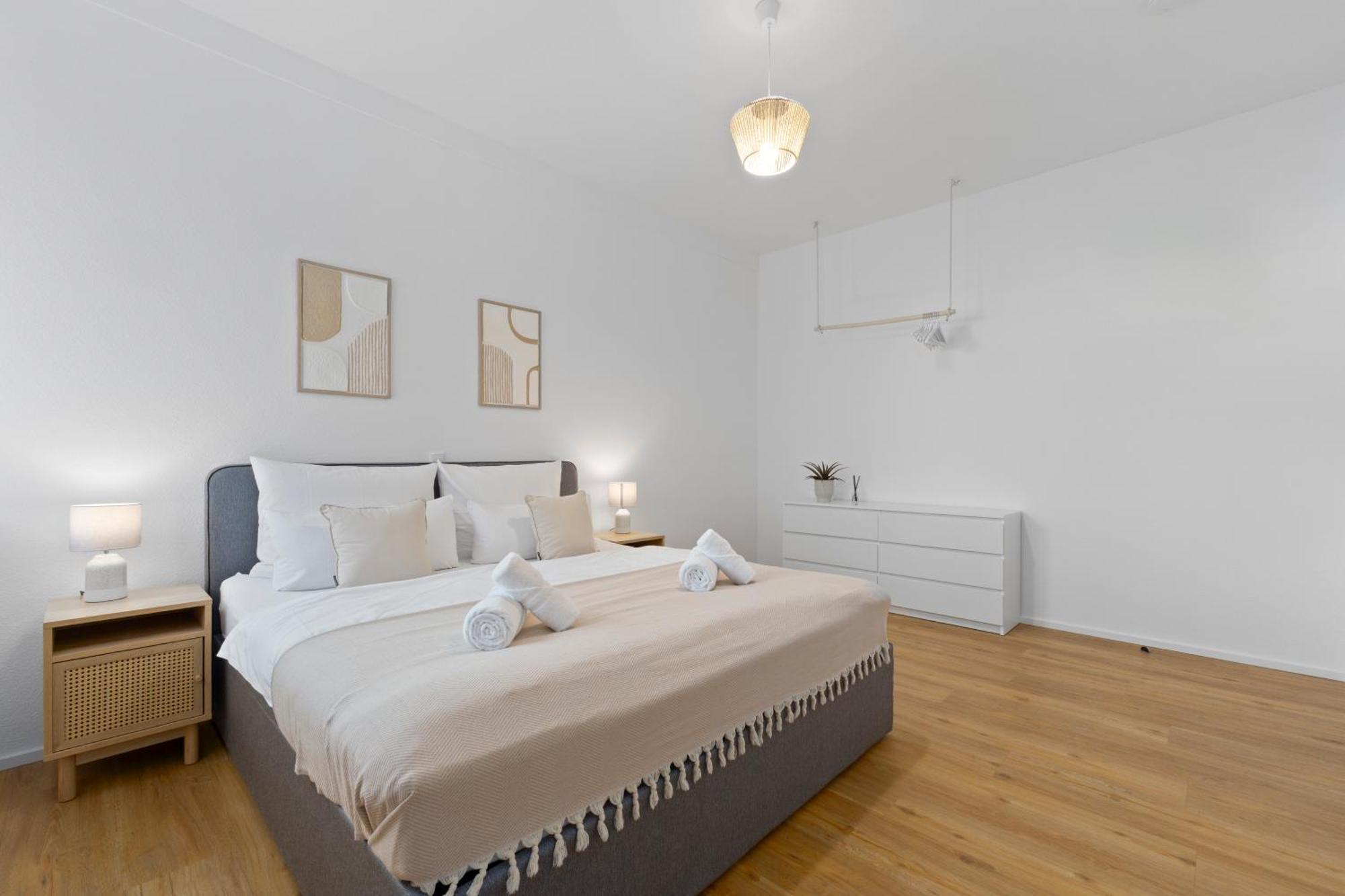 Charmante Design-Apartments In Top Lage - Naehe Altstadt - Parkplaetze - Netflix 巴特克罗伊茨纳赫 外观 照片